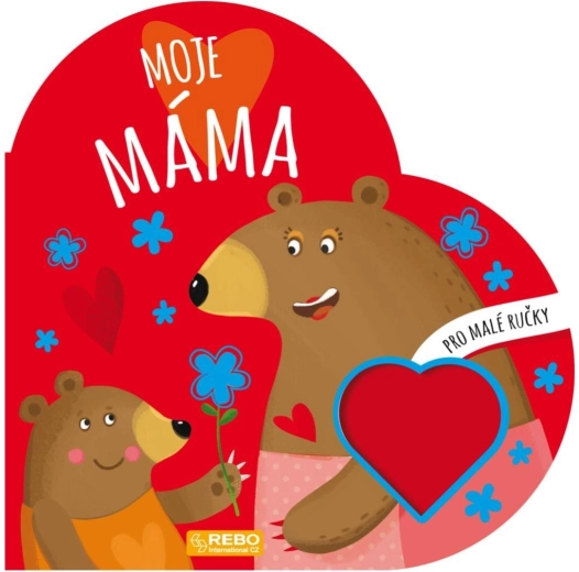 Knjigica Moja mama za otroke 12m+, 20 × 20 cm