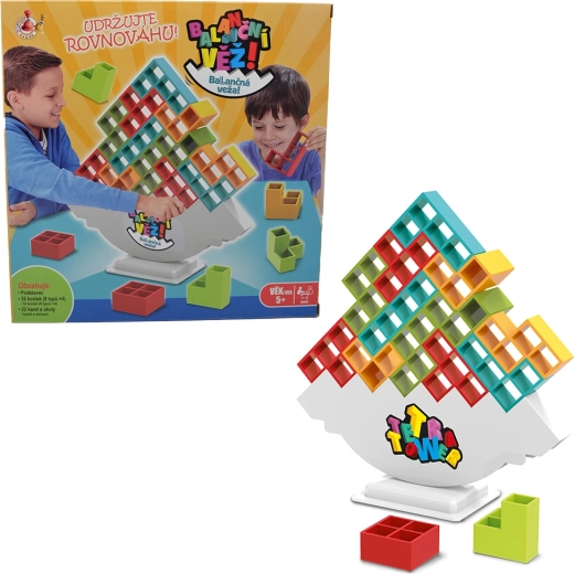 Studo Games ravnotežni stolp Balanán (32 kosov)