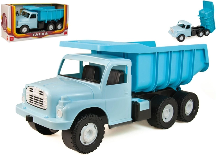 plastični avtomobil Tatra 148 30 cm svetlo moder