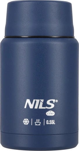 NILS Camp jedilna termoska za hrano 550 ml modra