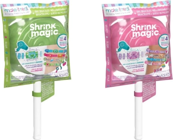 Kreativni komplet zapestnic s skrčljivo folijo Lizika