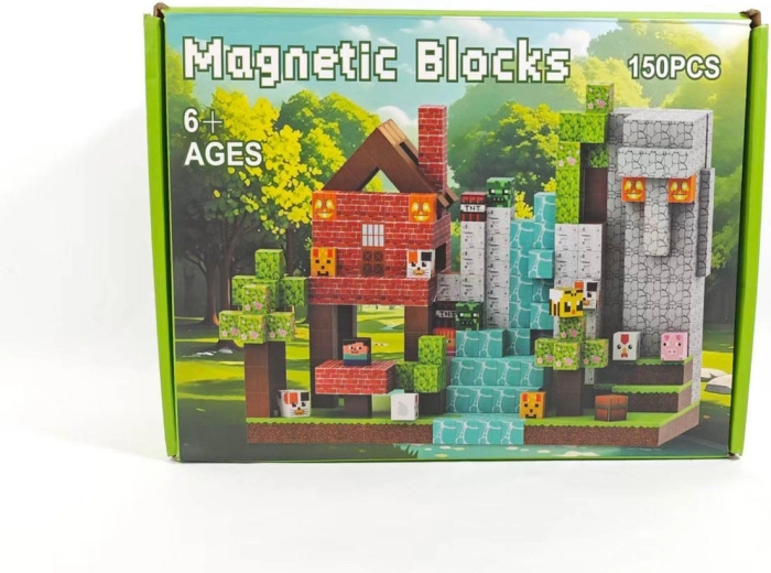 Magnetne kocke 3D – komplet 150 kosov