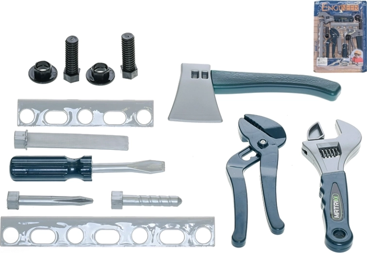 Otroški komplet orodja 13 kosov na kartici