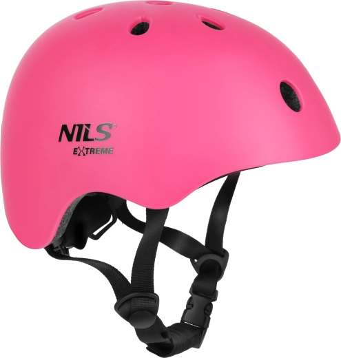 Čelada NILS Extreme MT301 rožnata – XS (48–52 cm)