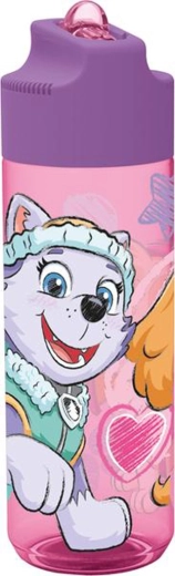 Plastična steklenička Ecozen Paw Patrol 540 ml rožnata