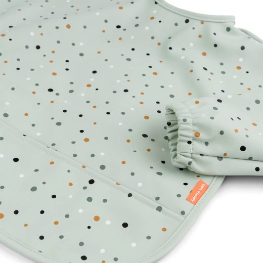 Done by Deer slinček z rokavi in žepkom Happy dots – Zelena