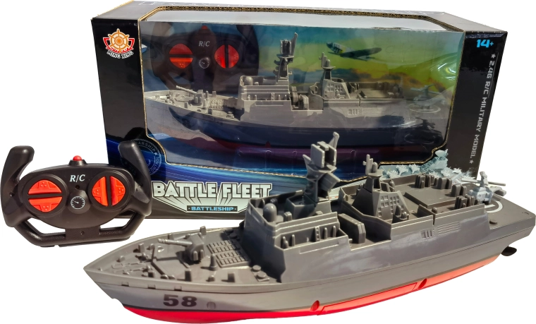 RC vojaška bojna ladja 1:16