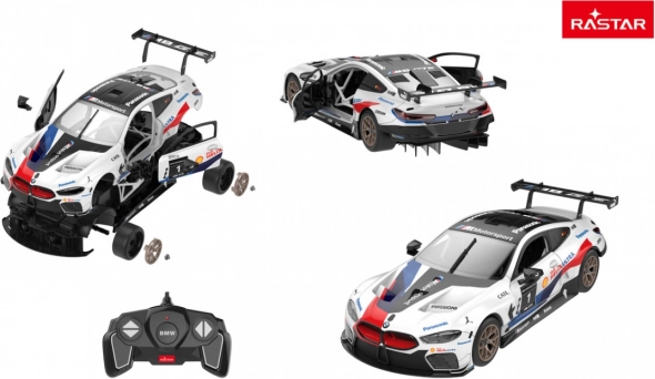 R/C avto BMW M8 GTE 1:18 RASTAR