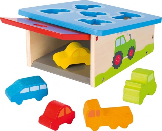 Vstavljanka z vozili GOKI