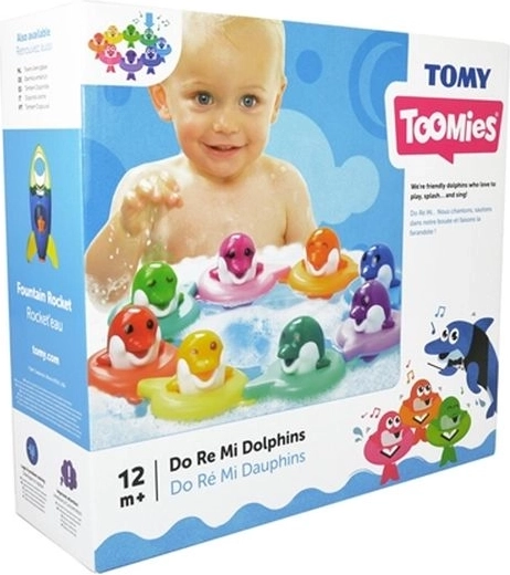 TOMY Toomies glasbeni delfinčki za kopel