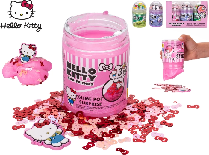 Sluz s presenečenjem Hello Kitty - 1 kos