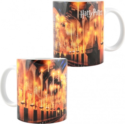 Porcelanasta skodelica Harry Potter – Velika dvorana v Bradavičarki 320 ml, LICENCIRAN ORIGINALNI IZDELEK