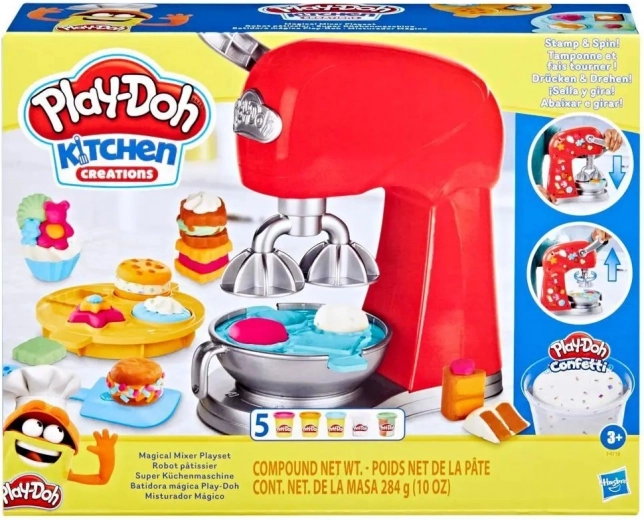 Play-Doh čarobni mešalnik – ustvarjalni kuhinjski set za otroke