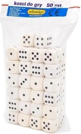 Set igralnih kock – 50 kosov