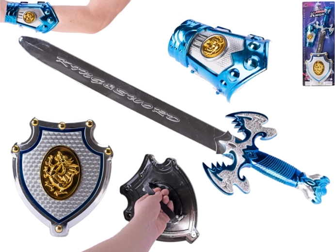 Viteški set – meč 56 cm in ščit za otroke