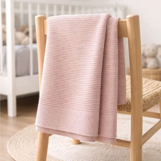 NANNA bambusova odeja bamboo pink
