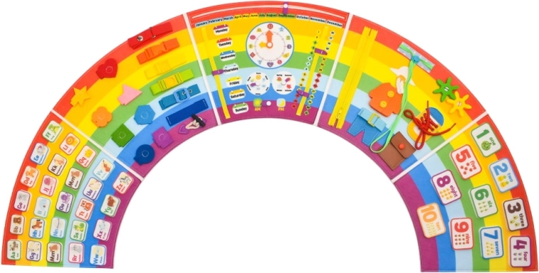 2Kids Toys Mehak activity board mavrica - 1 kos