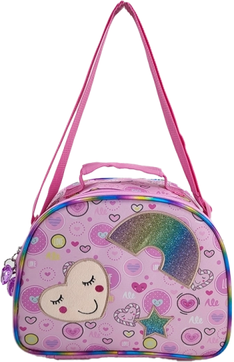 Otroška torbica za čez ramo v obliki srca 25 cm