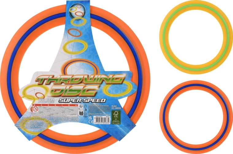 Metni disk za vodo 28,5 cm – miks barv