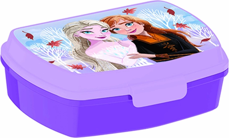 Škatla za malico FROZEN iz plastike 17,5 × 14,5 × 6,5 cm