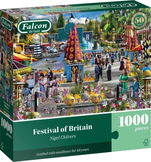 Falcon de luxe sestavljanka Festival Britanije 1000 kosov