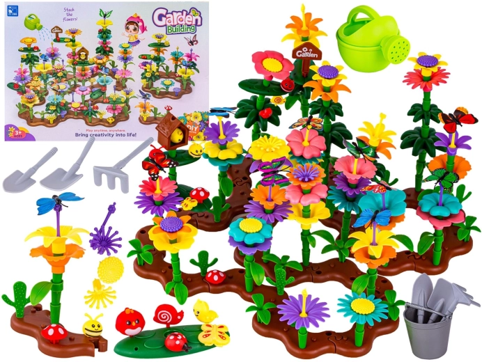 Flower Garden Construction Set 322 Pieces