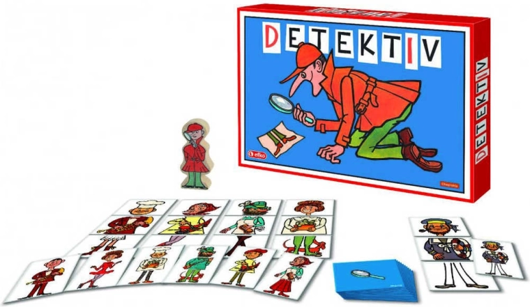 Efko retro observation game Detective Zavřiočko