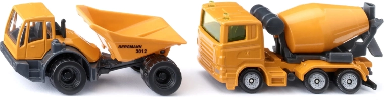 Siku oranžni gradbeni komplet vozil