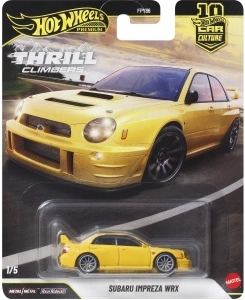 Hot Wheels premium avtomobilček Car Culture – SUBARU IMPREZA WRX 1:64