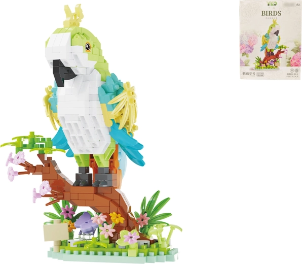 Gradbeni komplet papiga – 485 delov