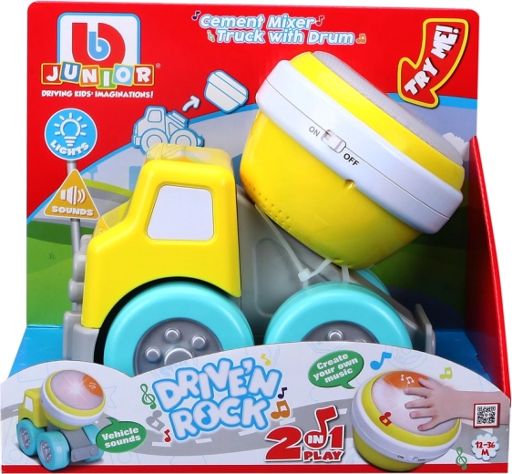 BB Junior mešalnik z bobenčkom 2v1