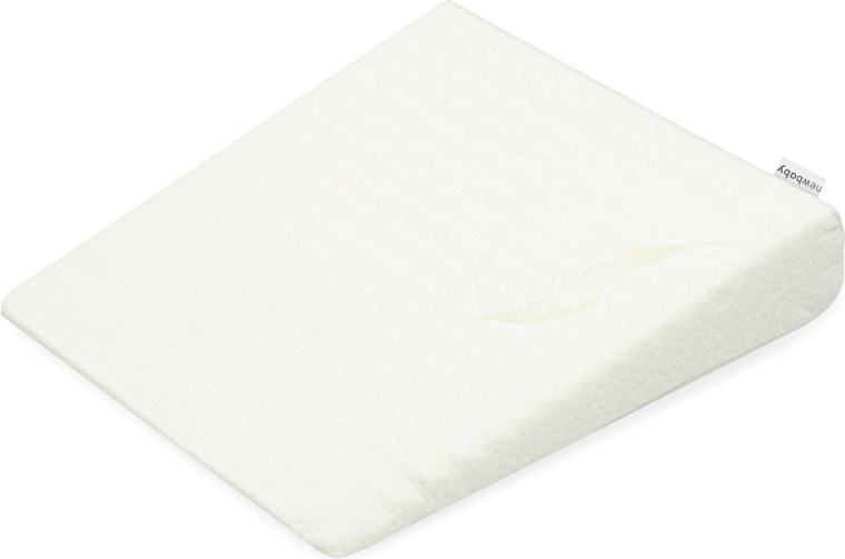 Otroški nastavljivi vzglavnik – klin za voziček Aloe Vera 38 × 30 × 7 cm