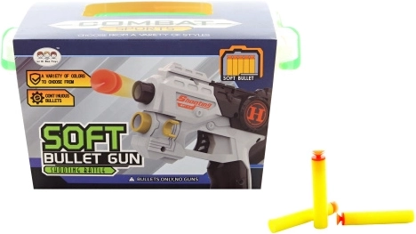 Pena izstrelki s priseskom 7 cm – pakiranje 100 kos