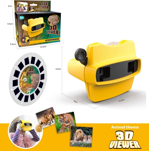 3D očala Safari za otroke 13,5 × 8 × 9,6 cm