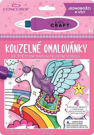 Čarobne pobarvanke – samorogi in vile CONCORDE