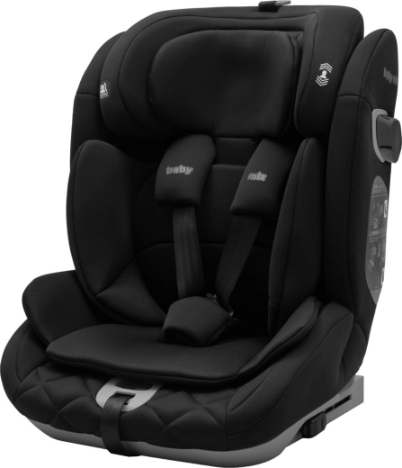 Otroški avtosedež Baby Mix Hero Pro Ultra i-Size z ISOFIX, črna