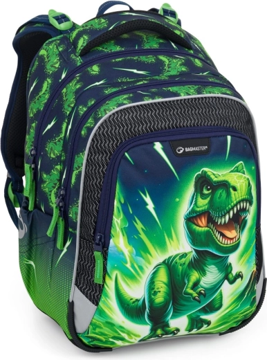 Bagmaster Lumi school backpack dinosaur