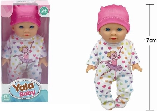 Punčka dojenček Yala Baby 17 cm