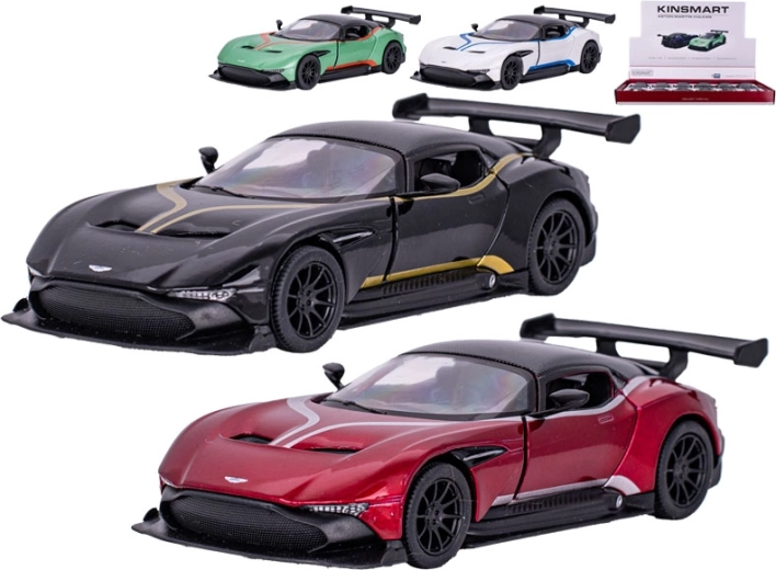 Kovinski model avtomobila Aston Martin Vulcan 1:38 z vzvratnim pogonom Kinsmart