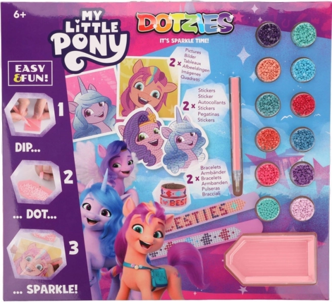 Komplet dejavnosti DIAMOND DOTZ My Little Pony
