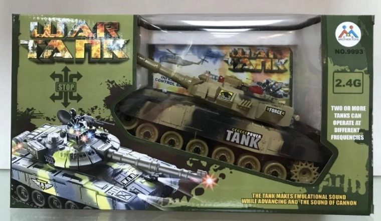 Daljinsko vodeni vojaški tank