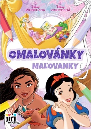 Pobarvanke A5 DISNEY Princeske
