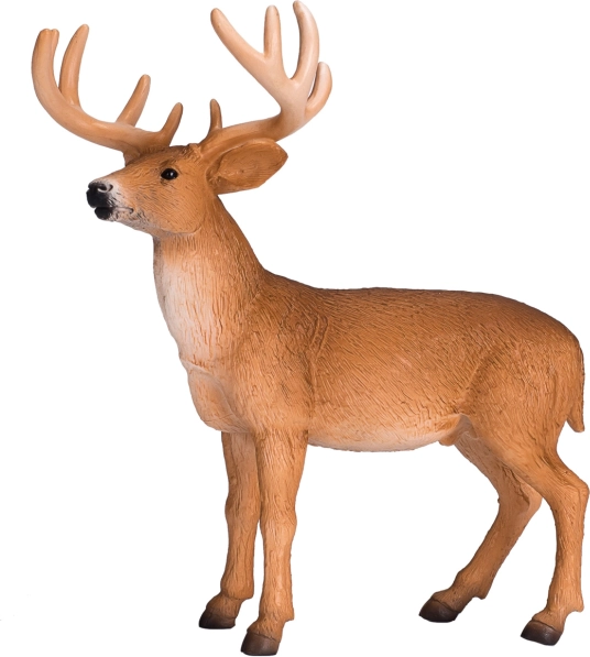 Mojo belorepi jelen – realistična figurica živali za otroke in zbiratelje