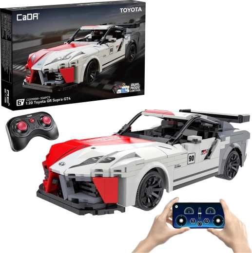 CaDA Toyota GR Supra GT4 RC gradbeni komplet (356 delov)