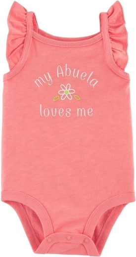 Carter’s dekliški body brez rokavov Pink vel. 62 (3 m)