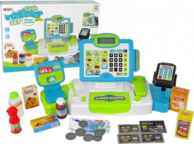 Otroška blagajna z tehtnico in terminalom