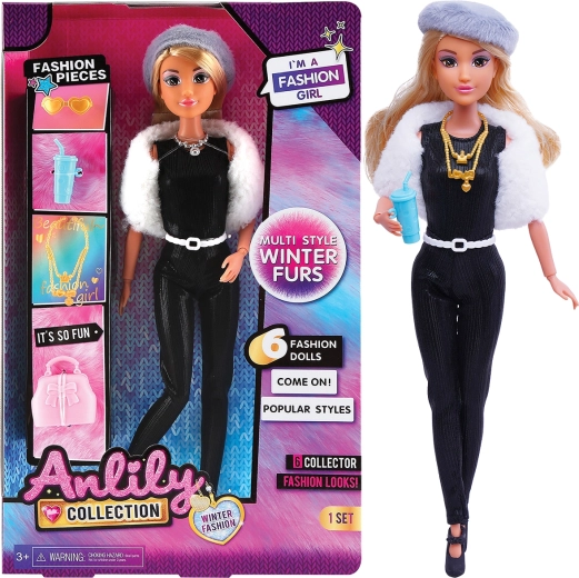 Modna punčka v hlačah