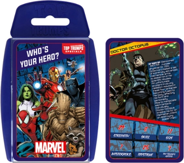 Karte Top Trumps Marvel