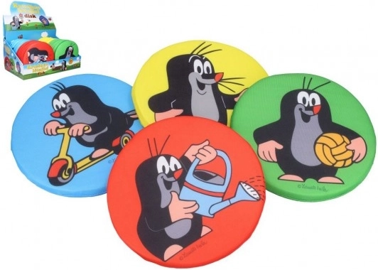 Leteči disk z motivom Krtečka