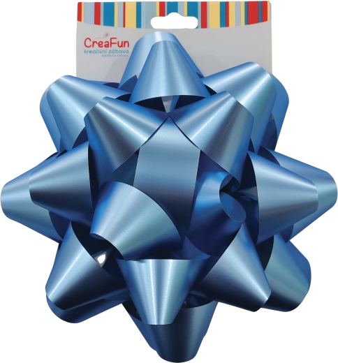 Darilna pentlja modra 20 cm